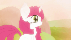 Size: 640x360 | Tagged: safe, artist:an-m, lovestruck, pony, unicorn, g4, animated, female, mare, solo, wind