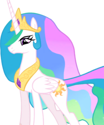 Size: 640x768 | Tagged: safe, edit, edited screencap, screencap, princess celestia, pony, a bird in the hoof, g4, background removed, female, mare, simple background, solo, transparent background