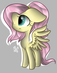 Size: 770x970 | Tagged: safe, artist:tamoqu, fluttershy, g4, female, solo