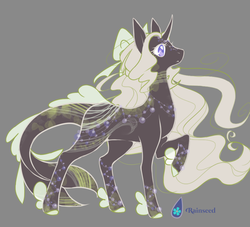 Size: 935x850 | Tagged: safe, artist:rainseed, oc, oc only, merpony, adoptable, solo