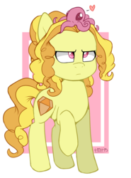 Size: 853x1150 | Tagged: safe, artist:higglytownhero, adagio dazzle, earth pony, octopus, pony, g4, adagio dazzle is not amused, equestria girls ponified, female, mare, ponified, simple background, solo, transparent background, unamused