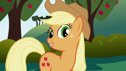 Size: 640x360 | Tagged: safe, screencap, applejack, friendship is magic, g4, female, solo