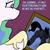 Size: 576x576 | Tagged: safe, artist:pembroke, artist:wiggles, king sombra, princess celestia, alicorn, pony, unicorn, ask king sombra, g4, butt, eyes on the prize, featured image, female, female on male, female on male ass worship, frown, hoof shoes, looking at butt, male, mare, picture, plot, princess shoes, sad, ship:celestibra, shipping, sombutt, stallion, straight, stupid sexy sombra, tail