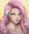 Size: 931x1081 | Tagged: safe, artist:elekitelik, fluttershy, human, g4, female, hairclip, humanized, light skin, portrait, solo