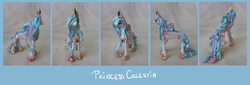 Size: 1280x433 | Tagged: safe, artist:casynuf, princess celestia, g4, female, sculpture, solo