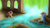 Size: 3840x2160 | Tagged: safe, artist:fuzzyfox11, rainbow dash, scootaloo, g4, aqueduct, book, high res, ruins, water