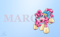 Size: 4000x2500 | Tagged: safe, artist:lovelyneckbeard, pinkie pie, g4, female, solo