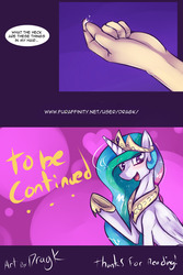 Size: 1280x1920 | Tagged: safe, artist:dragk, princess celestia, oc, oc:dragk, human, comic:my little princess, g4, canon x oc, comic, dragkestia, explicit source, female, male, self insert, shipping, straight