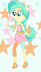 Size: 654x1138 | Tagged: safe, artist:berrypunchrules, tennis match, equestria girls, g4, my little pony equestria girls: friendship games, background human, clothes, costume, female, solo