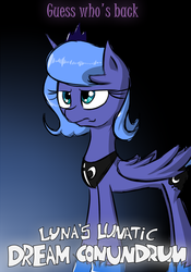 Size: 700x1000 | Tagged: safe, artist:tixolseyerk, princess luna, pony, g4, female, s1 luna, solo