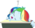 Size: 6001x4840 | Tagged: safe, artist:plsim, rainbow dash, equestria girls, g4, absurd resolution, desk, eyes closed, female, open mouth, paper airplane, simple background, sitting, sleeping, sleeping in class, snoring, solo, transparent background