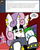 Size: 576x713 | Tagged: safe, artist:pembroke, pinkie pie, rarity, sweetie belle, ask pinkamena diane pie, g4, butt, meanie belle, pinkamena diane pie, plot