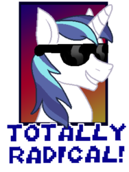 Size: 2000x2653 | Tagged: safe, artist:voraire, shining armor, pony, unicorn, g4, high res, male, radical, solo, totally radical