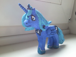 Size: 640x480 | Tagged: safe, artist:balthazar147, princess luna, g4, customized toy, irl, lego, photo, s1 luna, solo