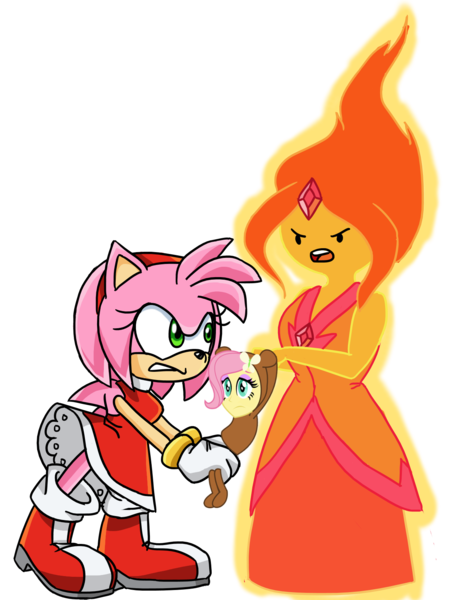 Princess amy rose the hedgehog