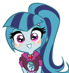 Size: 486x510 | Tagged: safe, artist:rileyav, sonata dusk, equestria girls, g4, cute, female, solo, sonatabetes