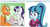 Size: 512x277 | Tagged: safe, artist:fairdahlia, artist:rileyav, applejack, rarity, sonata dusk, horse, derpibooru, equestria girls, g4, exploitable meme, female, hatless, juxtaposition, juxtaposition win, lesbian, licking, licking lips, meme, meta, milkshake, missing accessory, realistic, sharing a drink, ship:rarijack, shipping, straw, tongue out