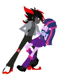 Size: 757x953 | Tagged: safe, artist:afrina1, artist:pdorothynics, twilight sparkle, equestria girls, g4, crossover, crossover shipping, equestria girls-ified, female, holding, male, shadow the hedgehog, shadtwi, shipping, sonic the hedgehog (series), straight, twilight sparkle (alicorn)