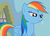 Size: 606x436 | Tagged: safe, rainbow dash, friendship is witchcraft, g4, blind