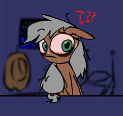 Size: 1647x1558 | Tagged: safe, artist:mushroomcookiebear, applejack, g4, female, looking at you, question mark, solo, tired