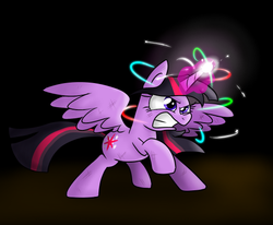 Size: 520x428 | Tagged: safe, artist:vdru7, twilight sparkle, alicorn, pony, g4, twilight's kingdom, female, mare, pixiv, solo, spirit bomb, twilight sparkle (alicorn)