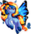 Size: 837x916 | Tagged: safe, artist:syico, oc, oc only, oc:blue peleide, butterfly, butterfly pony, pony, butterfly wings, flying, simple background, solo, transparent background