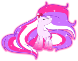 Size: 1024x806 | Tagged: safe, oc, oc only, oc:silent song, beautiful, cute, ponysona, rainbow power, rainbow power-ified, simple background, solo, transparent background