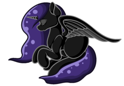 Size: 976x679 | Tagged: safe, artist:thebellaupshur, oc, oc only, oc:nyx, pony, solo