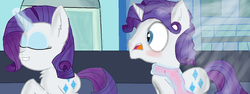 Size: 1242x468 | Tagged: safe, artist:brushiball546, rarity, g4, elusive, rule 63, self ponidox