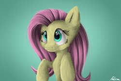 Size: 2066x1377 | Tagged: safe, artist:luminousdazzle, fluttershy, pegasus, pony, g4, female, fluffy, solo