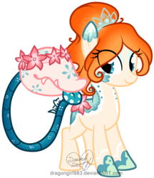 Size: 1643x1906 | Tagged: safe, artist:lunarahartistry, oc, oc only, oc:giselle, monster pony, original species, piranha plant pony, augmented tail, solo