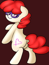 Size: 1024x1365 | Tagged: safe, artist:nimitea, twist, earth pony, pony, g4, bipedal, female, solo