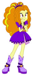 Size: 3000x6345 | Tagged: safe, artist:mixiepie, adagio dazzle, equestria girls, g4, my little pony equestria girls: rainbow rocks, clothes, simple background, skirt, solo, transparent background, vector