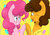 Size: 1024x724 | Tagged: safe, artist:lrusu, cheese sandwich, pinkie pie, g4, faic, female, male, ship:cheesepie, shipping, straight, woll smoth