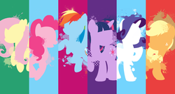 Size: 1024x552 | Tagged: safe, artist:j-lin-mlp, applejack, fluttershy, pinkie pie, rainbow dash, rarity, twilight sparkle, g4, mane six