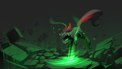 Size: 1920x1080 | Tagged: safe, artist:underpable, oc, oc only, pony, unicorn, armor, solo
