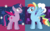 Size: 2560x1600 | Tagged: safe, artist:alicehumansacrifice0, artist:ooklah, artist:trotsworth, rainbow dash, twilight sparkle, g4, dusk shine, rainbow blitz, rule 63