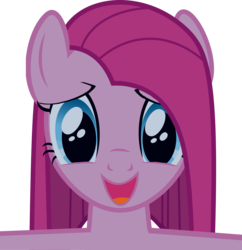 Size: 2806x2895 | Tagged: safe, artist:comfydove, pinkie pie, bronybait, cute, cuteamena, happy, hug, looking at you, pinkamena diane pie, simple background, transparent background, vector