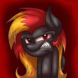 Size: 2000x2000 | Tagged: safe, artist:neoncel, oc, oc only, pony, angry, high res, solo