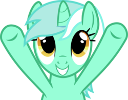 Size: 1290x1005 | Tagged: safe, artist:charity-rose, lyra heartstrings, pony, unicorn, g4, cute, female, grin, happy, looking up, lyrabetes, simple background, smiling, solo, transparent background, underhoof, vector