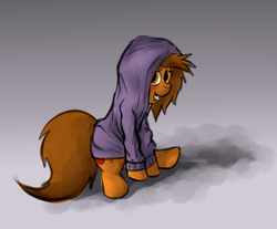 Size: 1280x1058 | Tagged: safe, artist:marsminer, oc, oc only, oc:venus spring, clothes, cute, hoodie, smiling