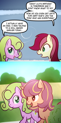 Size: 650x1300 | Tagged: safe, artist:why485, daisy, flower wishes, roseluck, oc, ask the flower trio, g4, ask, comic, tumblr