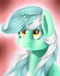 Size: 790x1000 | Tagged: safe, artist:bolt-the-human, lyra heartstrings, pony, g4, female, solo