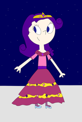 Size: 704x1040 | Tagged: safe, artist:04startycornonline88, rarity, human, g4, my little pony: friendship is magic, the best night ever, 1000 hours in ms paint, clothes, dress, female, gala dress, humanized, solo