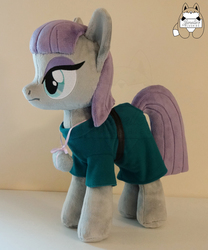 Size: 3000x3600 | Tagged: safe, artist:janellesplushies, maud pie, earth pony, pony, g4, high res, irl, photo, plushie, solo