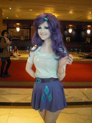 Size: 720x960 | Tagged: safe, rarity, human, equestria girls, g4, cosplay, irl, irl human, katsucon, photo