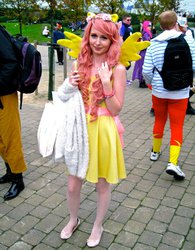 Size: 1024x1312 | Tagged: safe, fluttershy, human, g4, cosplay, irl, irl human, photo