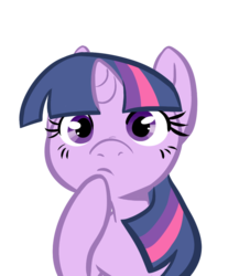 Size: 700x844 | Tagged: safe, artist:php27, twilight sparkle, g4, curious, female, looking at you, simple background, solo, transparent background, vector