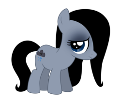 Size: 2337x1952 | Tagged: safe, artist:reitanna-seishin, oc, oc only, oc:rain cloud, earth pony, pony, cutie mark, female, filly, foal, sad, simple background, solo, transparent background