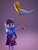 Size: 1447x1920 | Tagged: safe, artist:3d thread, artist:creatorofpony, twilight sparkle, equestria girls, g4, /mlp/, 3d, 3d model, 4chan cup, 4chan cup scarf, blender, clothes, female, flag, scarf, shirt, skirt, solo, twilight scepter, twilight sparkle (alicorn)